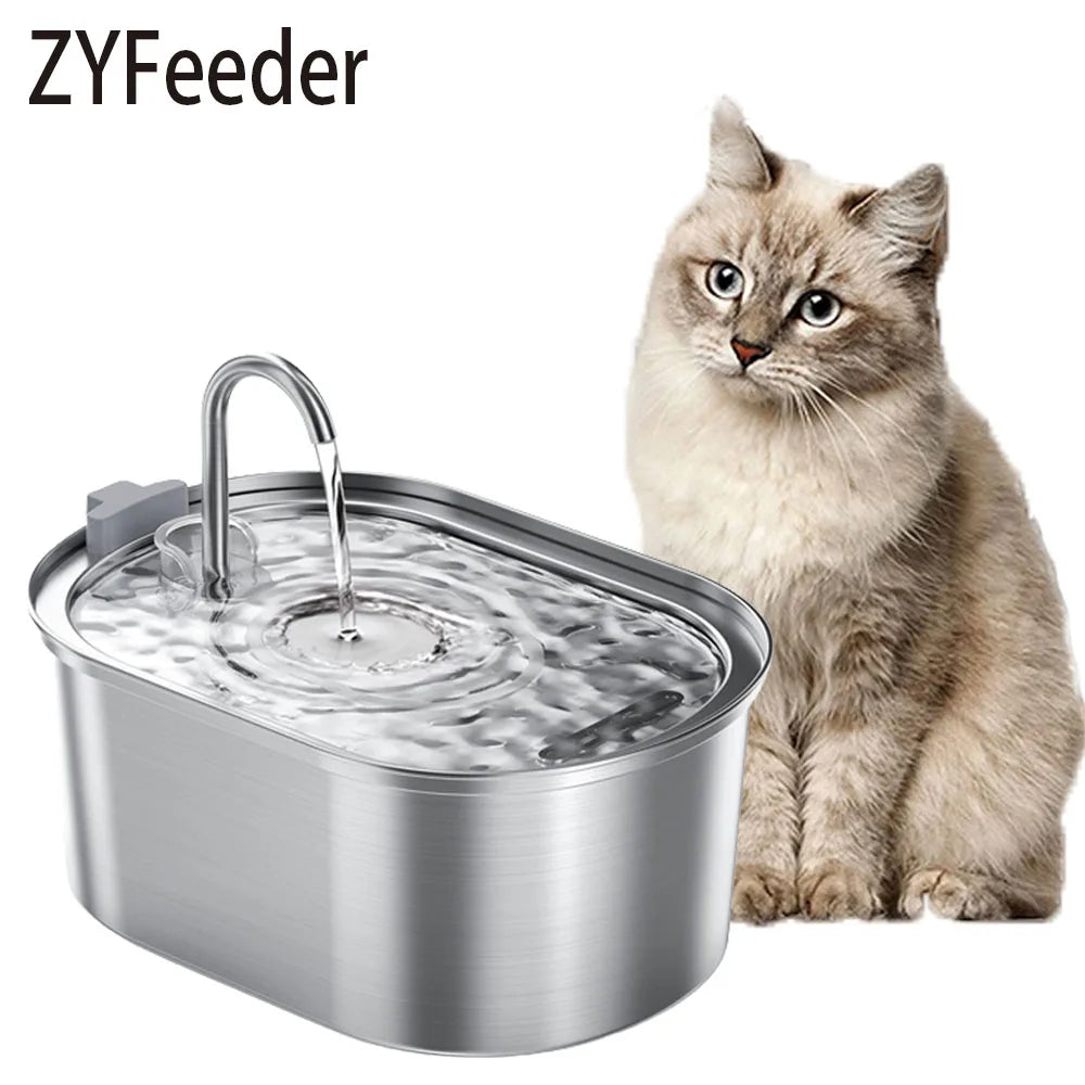Smart Automatic Cat Water Fountain – Silent Pet Water Dispenser for Cats & Dogs
