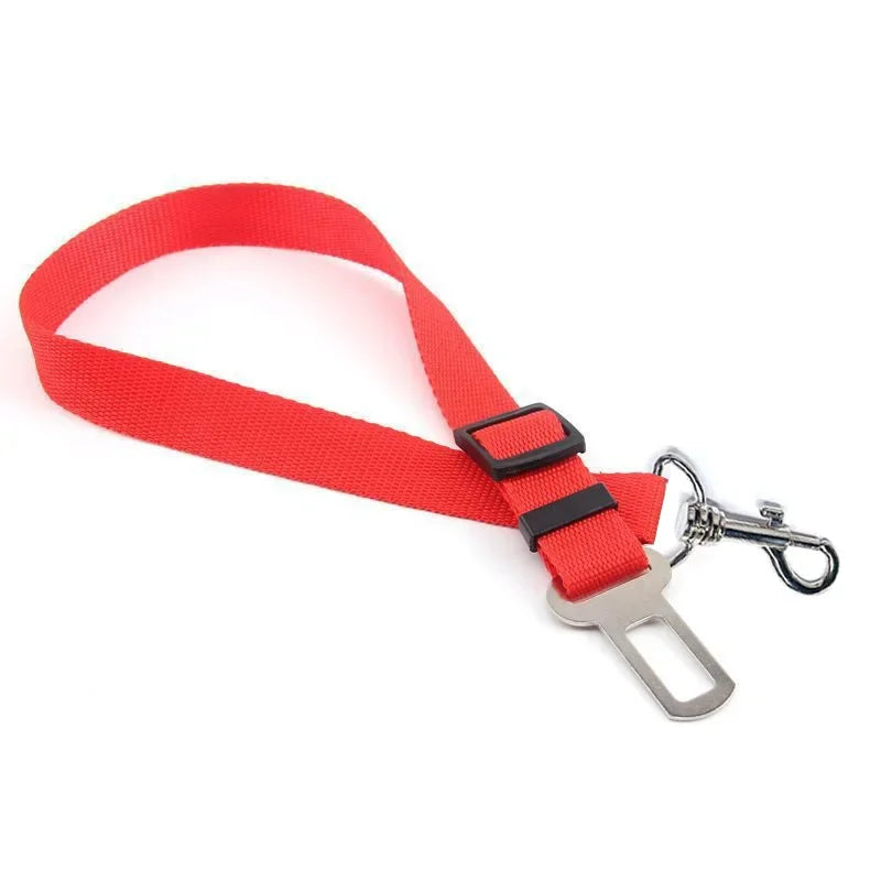 Dog Car Seat Belt – Safety Travel Harness Leash for Pets | Adjustable Breakaway Car Restraint for Dogs & Cats