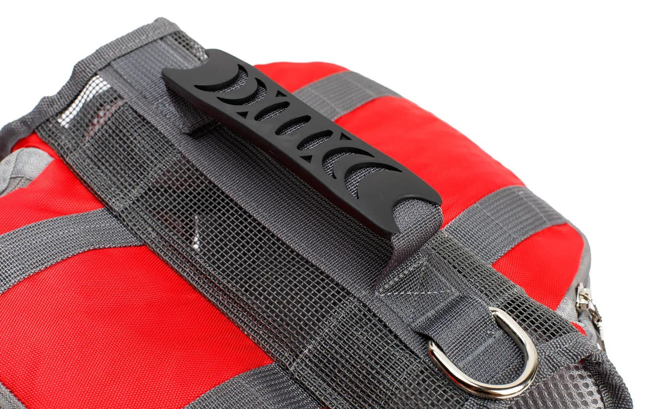 Portable Dog Training Backpack – Reflective Travel Snack Storage Bag