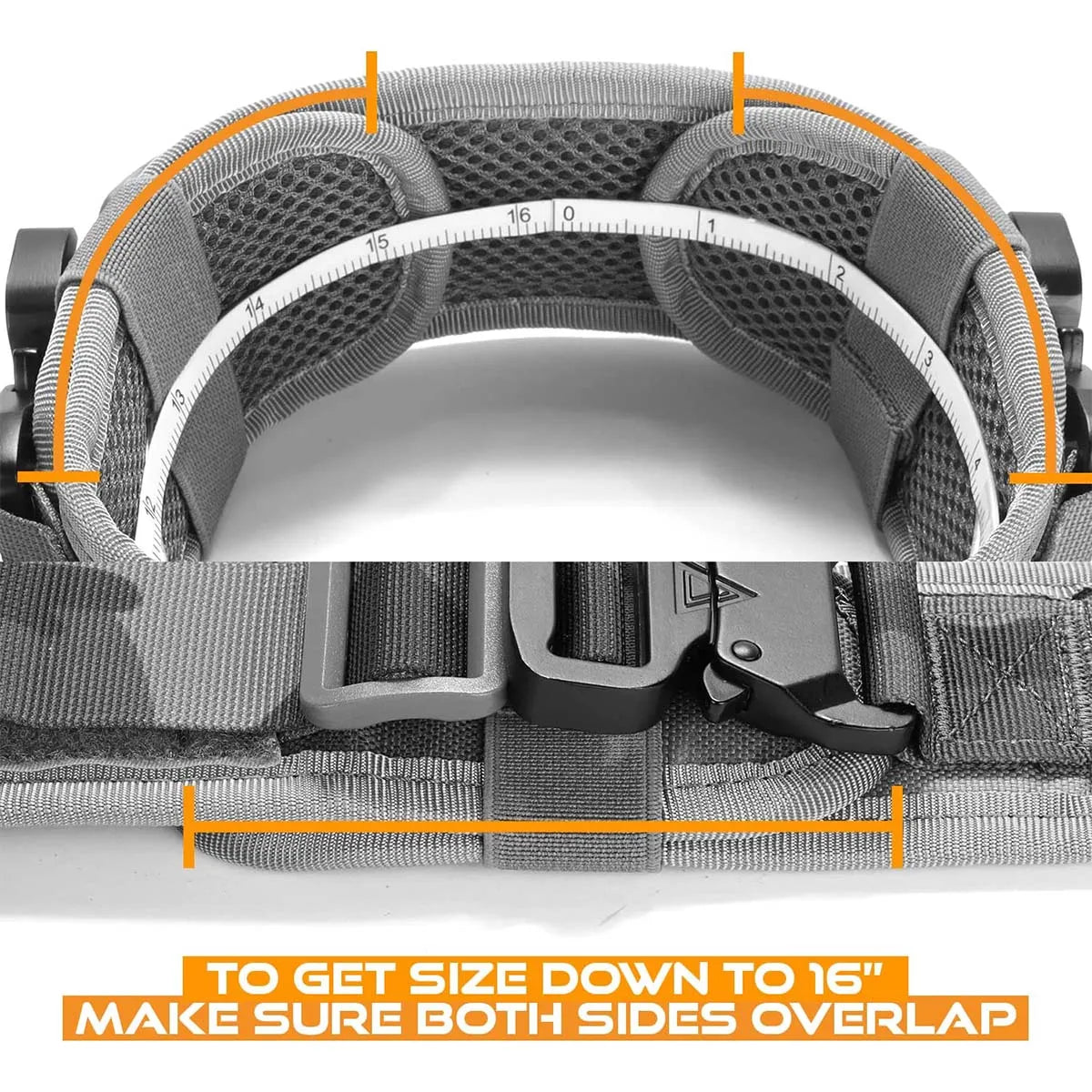 Military-Grade Tactical Dog Collar with Handle – Heavy Duty Adjustable Collar for Medium & Large Dogs