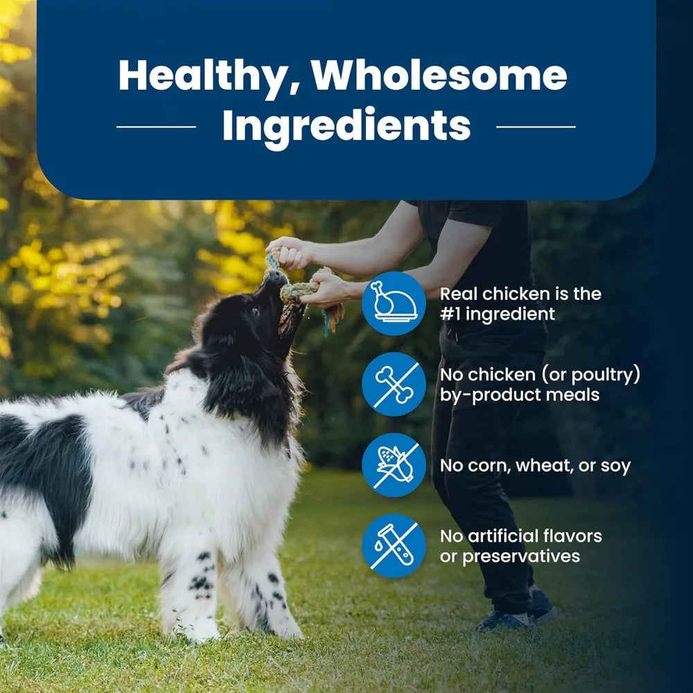 Life Protection Formula Adult Dry Dog Food – Chicken & Brown Rice Recipe, 34-lb Bag | Supports Muscle Maintenance & Overall Health