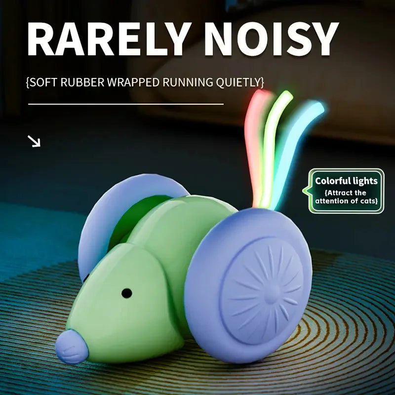 Smart Interactive Cat Toy Ball – USB Rechargeable Rolling Teaser