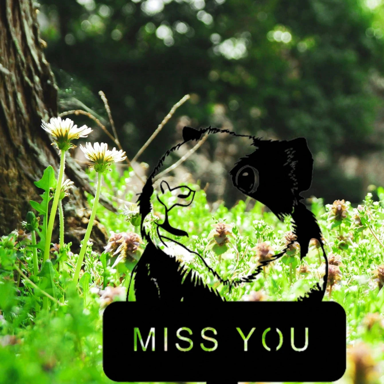 Acrylic Pet Memorial Garden Stake – Outdoor Cemetery Gravestone for Dog & Cat Remembrance