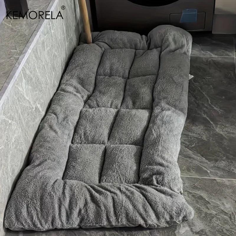 KEMORELA Extra Large Plush Dog Bed – Thickened Super Soft Sofa Mat for Small, Medium & Large Dogs