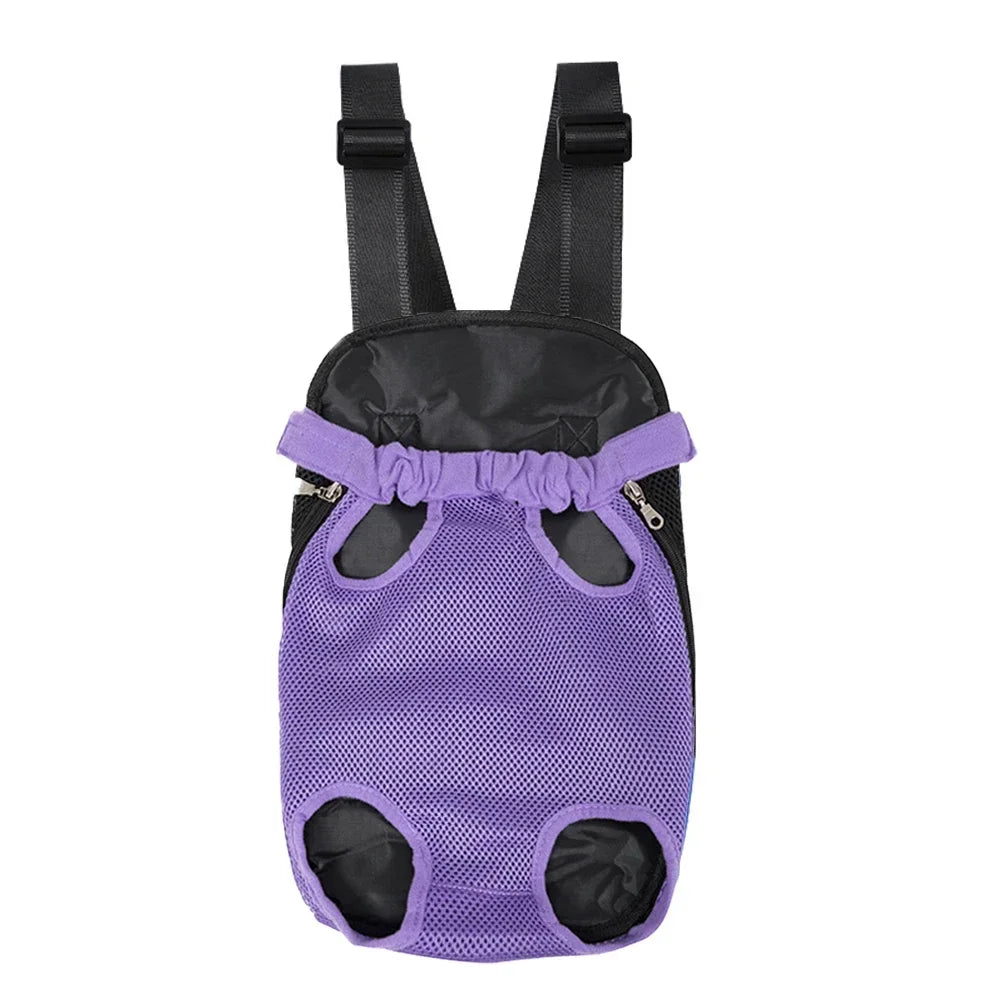 Outdoor Camouflage Dog Backpack – Breathable Pet Carrier for Travel & Transport