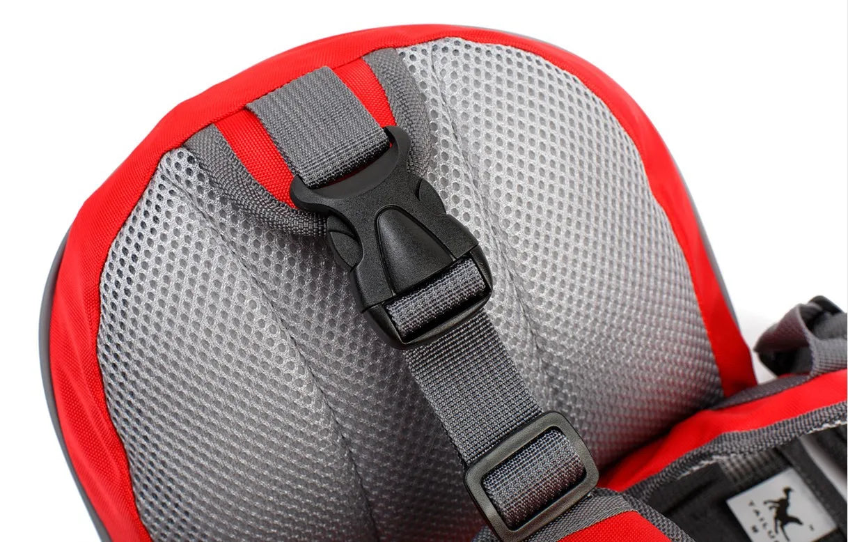 Portable Dog Training Backpack – Reflective Travel Snack Storage Bag