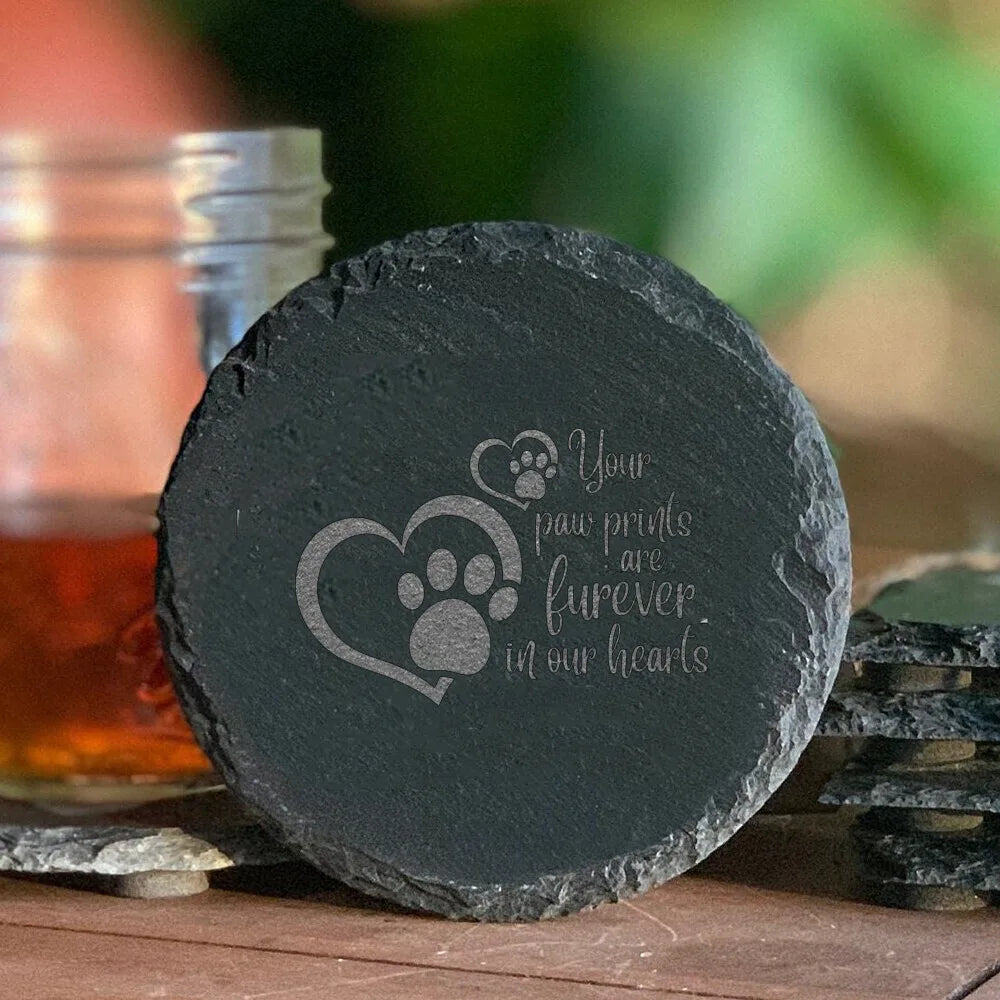 A Piece of My Heart Lives In Heaven Pet Memorial Stone Engrave Pet Sayings Cat Loss Gifts Dogs Dog Grave Marker Plaque