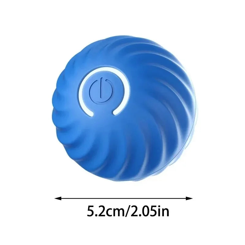 Smart Electronic Dog Toy Ball – USB Rechargeable Interactive Moving Ball for Pets