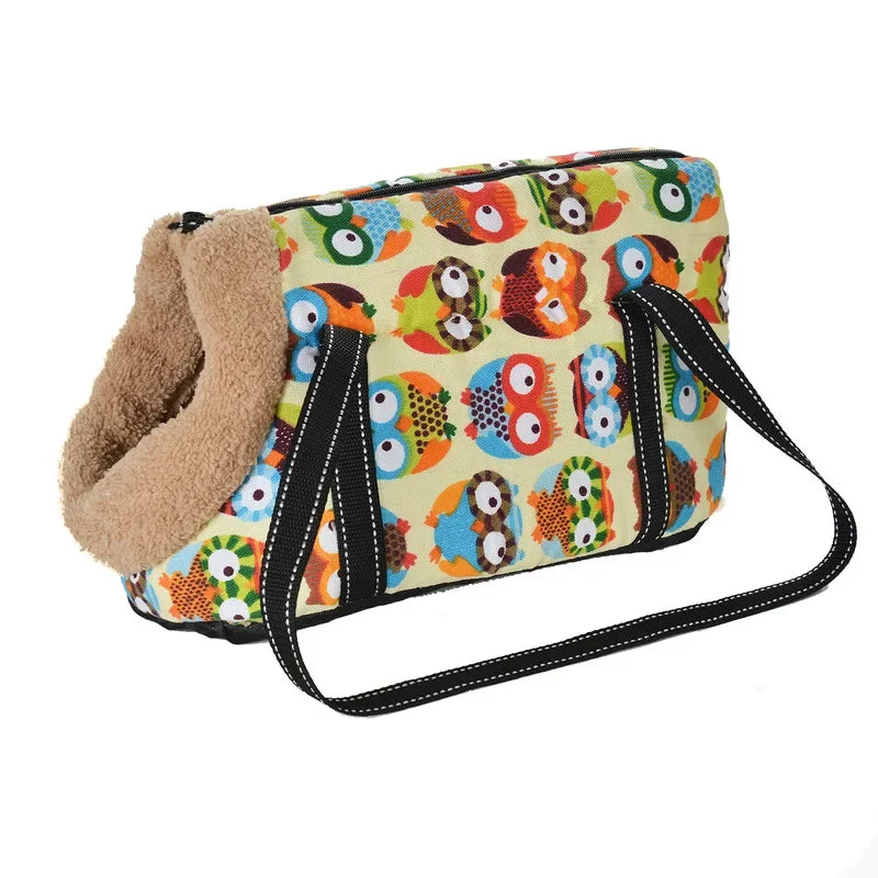 Classic Pet Carrier – Soft Sling Backpack for Small Dogs & Cats