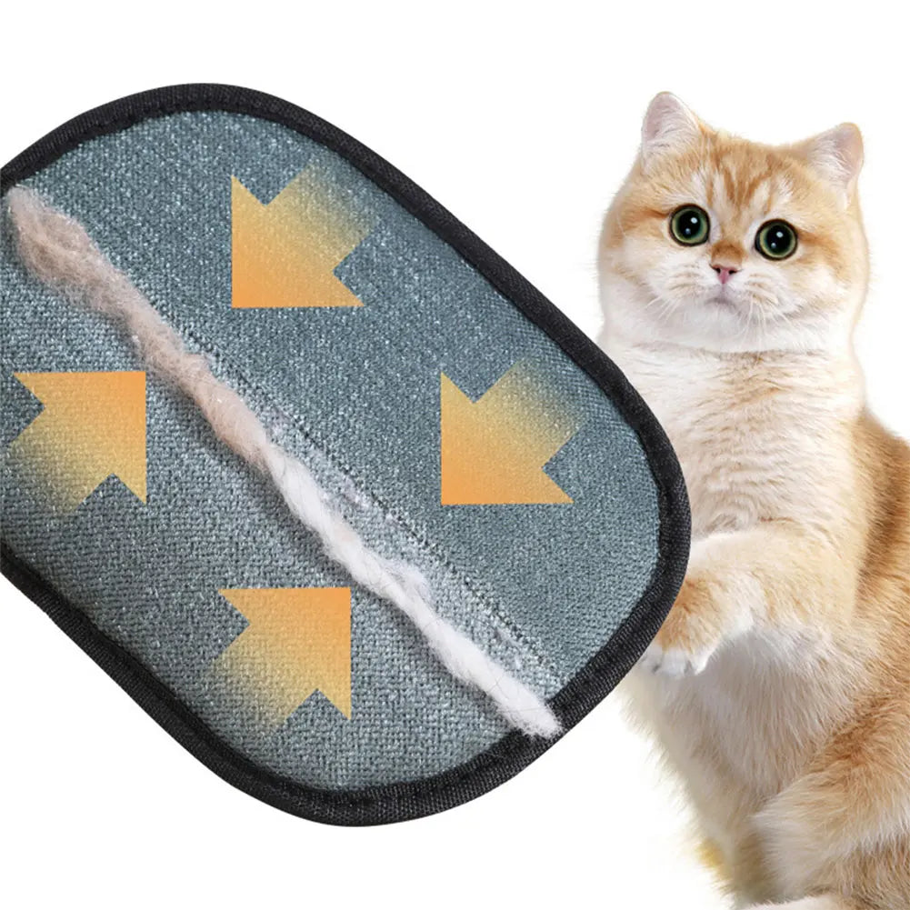 Pet Hair Remover Mitt – Gentle Grooming Glove for Dogs, Cats & Small Pets