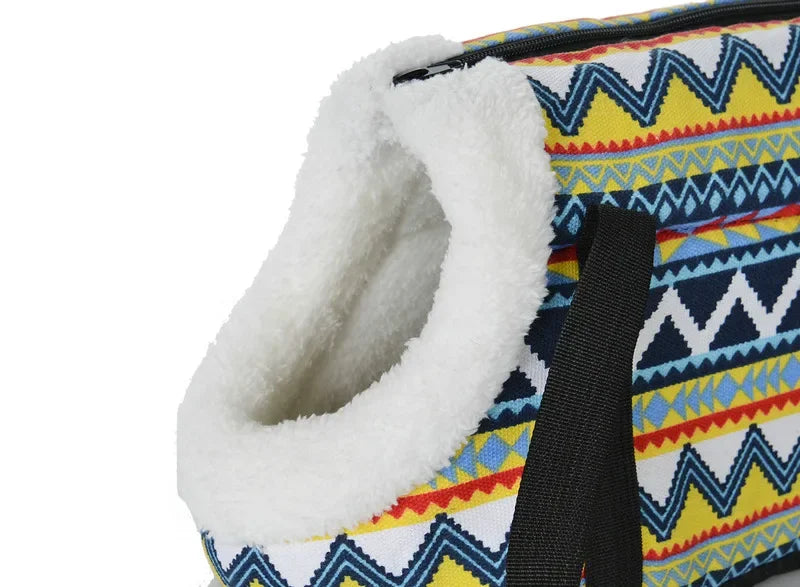 Classic Pet Carrier – Soft Sling Backpack for Small Dogs & Cats