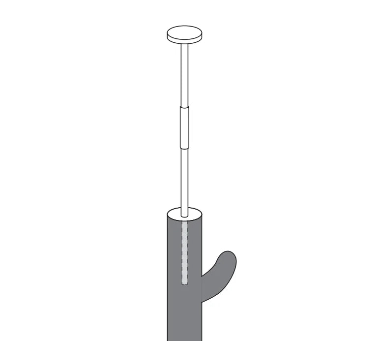 Cactus Cat Tree – 5-Tier Floor-to-Ceiling Tower with Hammock & Scratching Posts