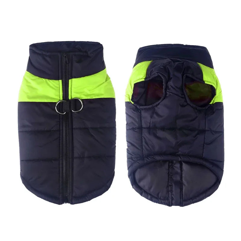 Winter Dog Coat – Waterproof Warm Pet Jacket for Small, Medium & Large Dogs