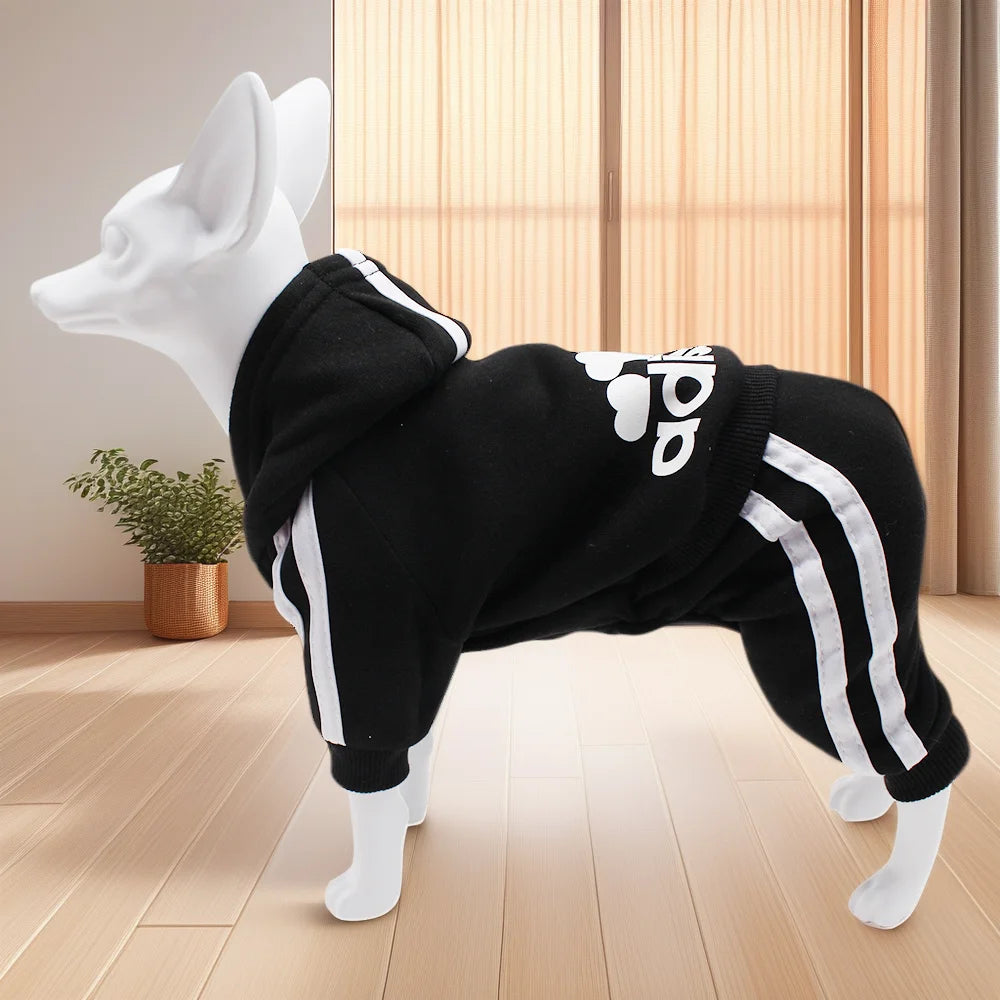 Adidog Dog Jumpsuit – Sports Suit for Small Dogs
