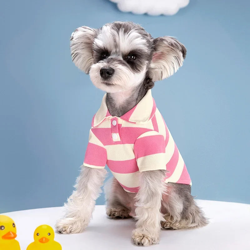 Breathable Summer Dog T-Shirt – Lightweight Pet Shirt for Small to Large Dogs (XS–4XL)