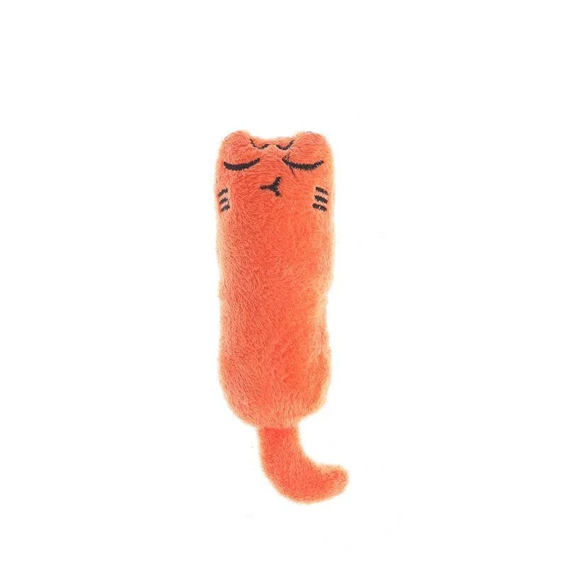 Rustle Sound Catnip Plush Pillow – Cute Cat Chew & Play Toy