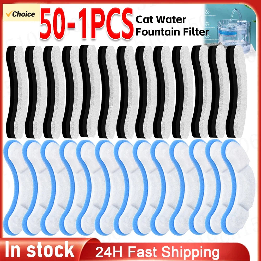 Activated Carbon Filters – Replacement for Cat & Dog Water Fountains