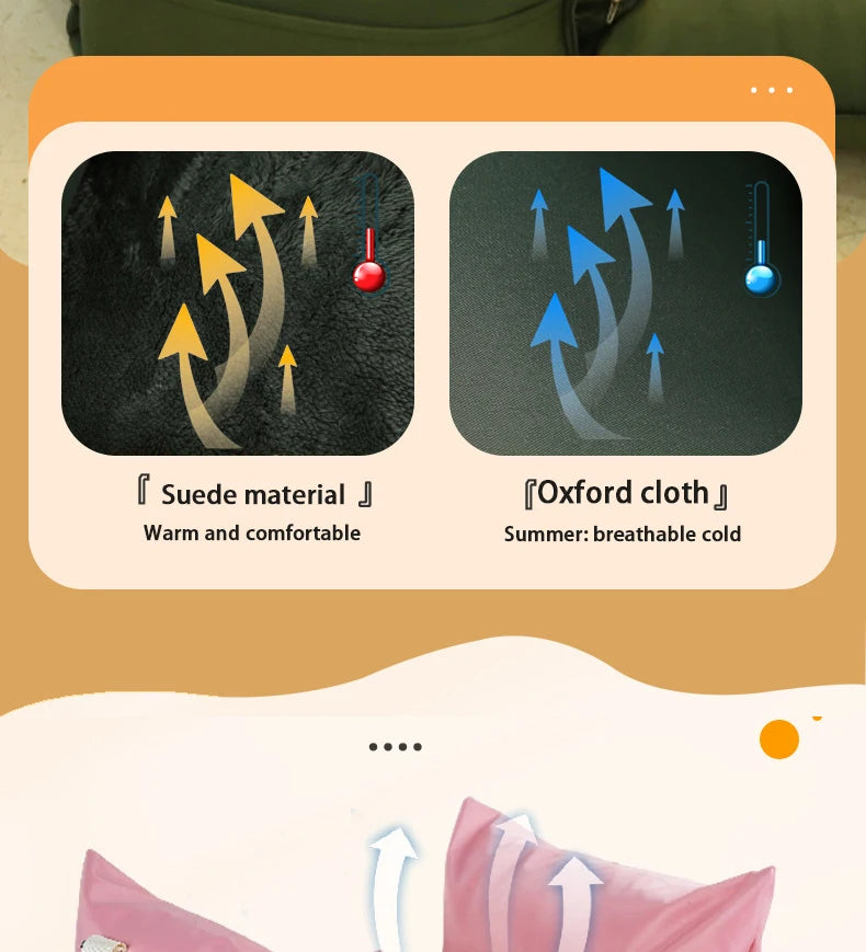 Waterproof Dog Car Seat Cover – Pet Travel Bed & Sofa Cushion for Dogs & Cats