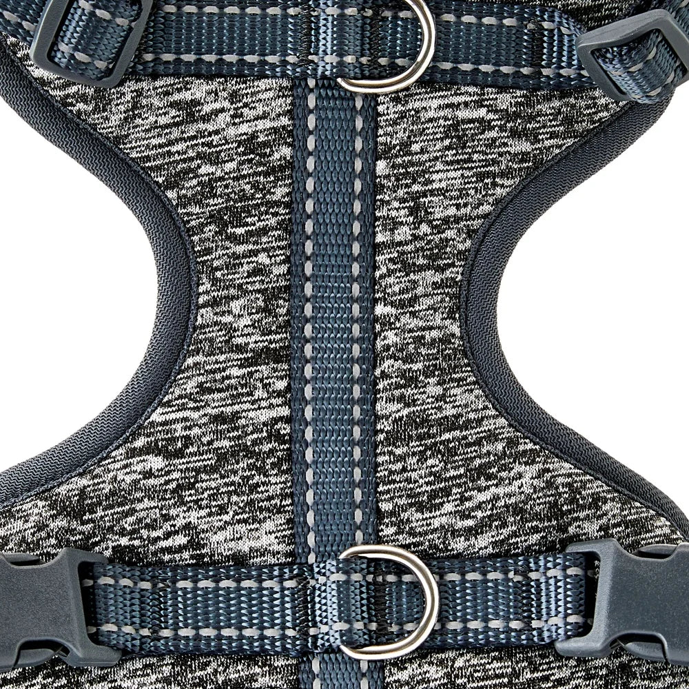 Adjustable Dog Harness for Small Dogs – Clip-In Polyester Walking Vest with D-Ring Leash Attachment