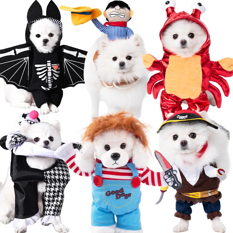 Halloween Dagger Costume – Funny Knife-Holding Outfit for Dogs & Cats