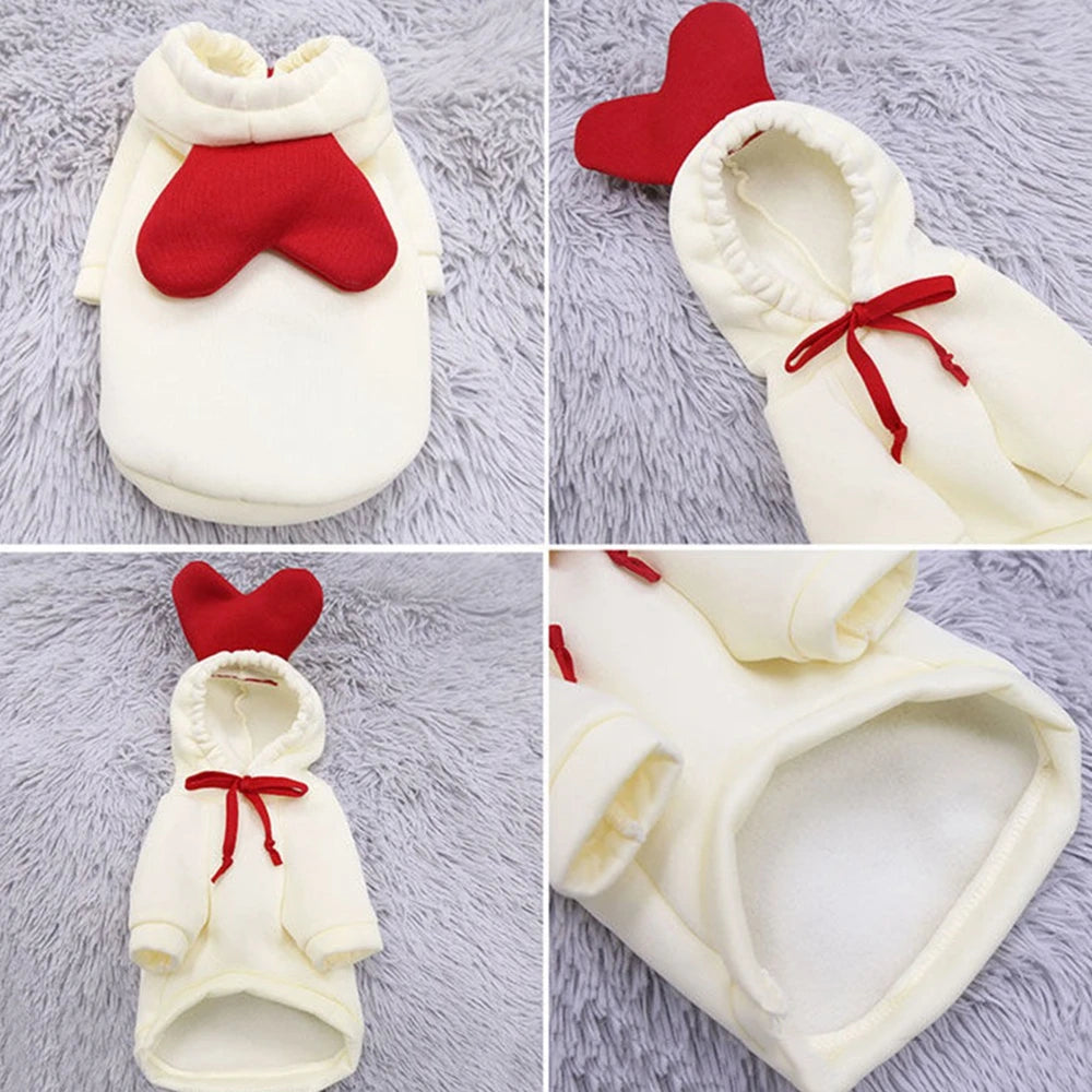Fruit Dog Hoodie – Warm Fleece Costume for Small Dogs & Cats