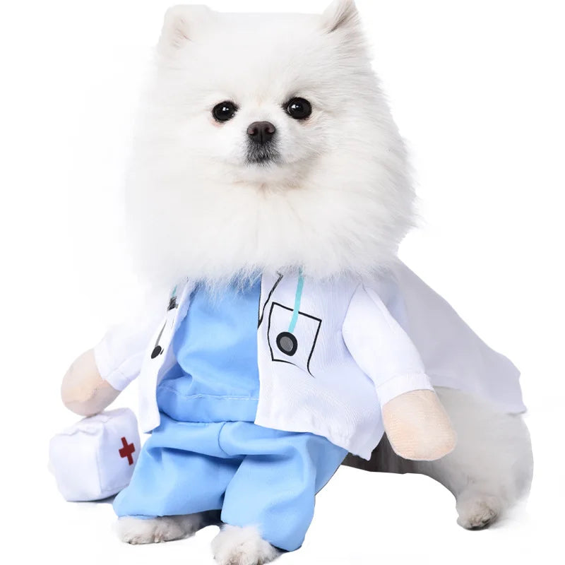 Halloween Dagger Costume – Funny Knife-Holding Outfit for Dogs & Cats
