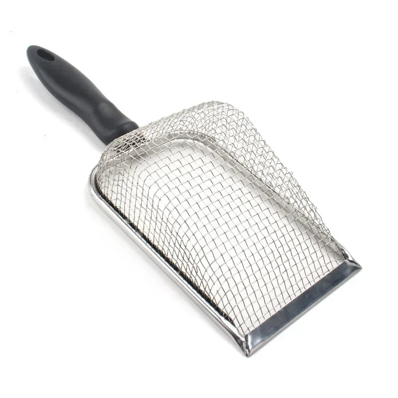 Stainless Steel Cat Litter Scoop with Long Handle | Durable & Easy to Use
