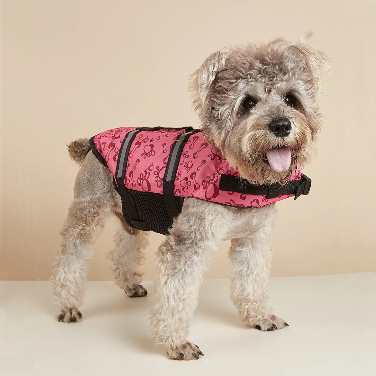 Reflective Dog Life Jacket – Adjustable Safety Swim Vest with Enhanced Buoyancy for Medium & Large Dogs