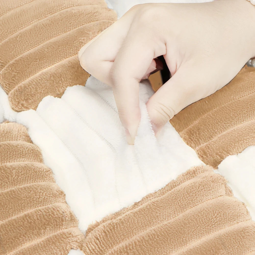 Dog Bed Mat – Warm, Scratch-Resistant, Washable Sofa Cover Cushion for Large Dogs & Cats