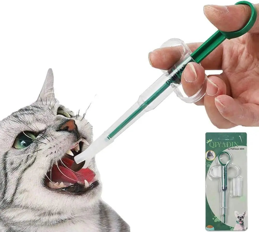 Soft Tip Pet Pill Shooter – Tablet & Capsule Dispenser for Cats, Dogs & Small Animals