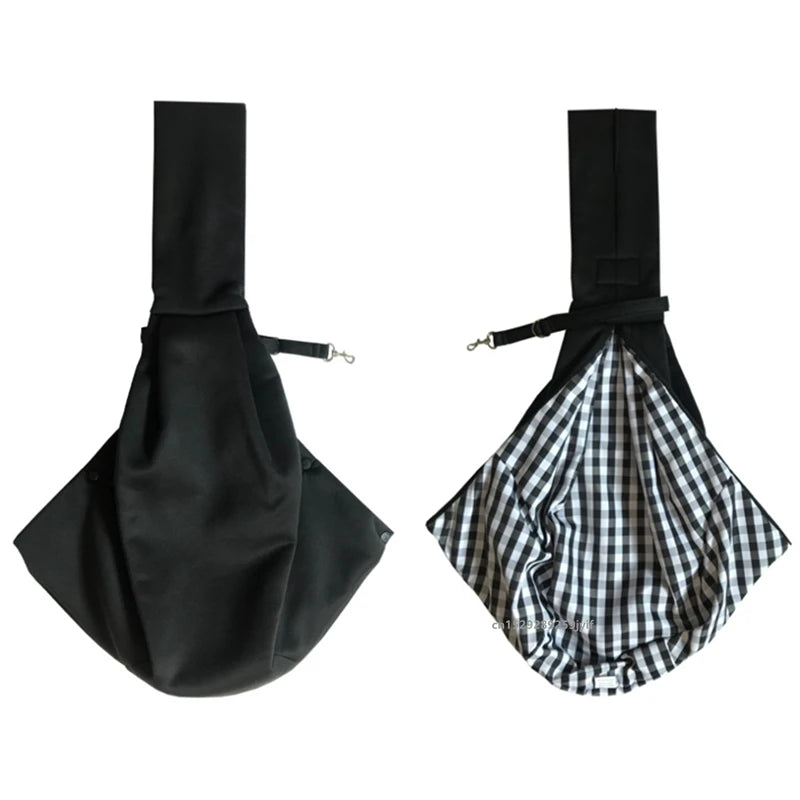 Comfortable Pet Crossbody Shoulder Bag – Portable Sling Carrier for Small Dogs & Cats | Outdoor Travel Pet Carrying Bag