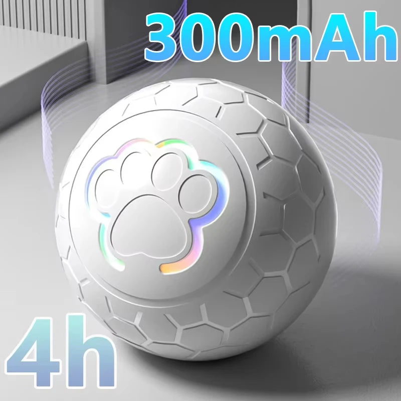 Smart Electronic Dog Toy Ball – USB Rechargeable, Bouncing & Rolling with RGB Lights