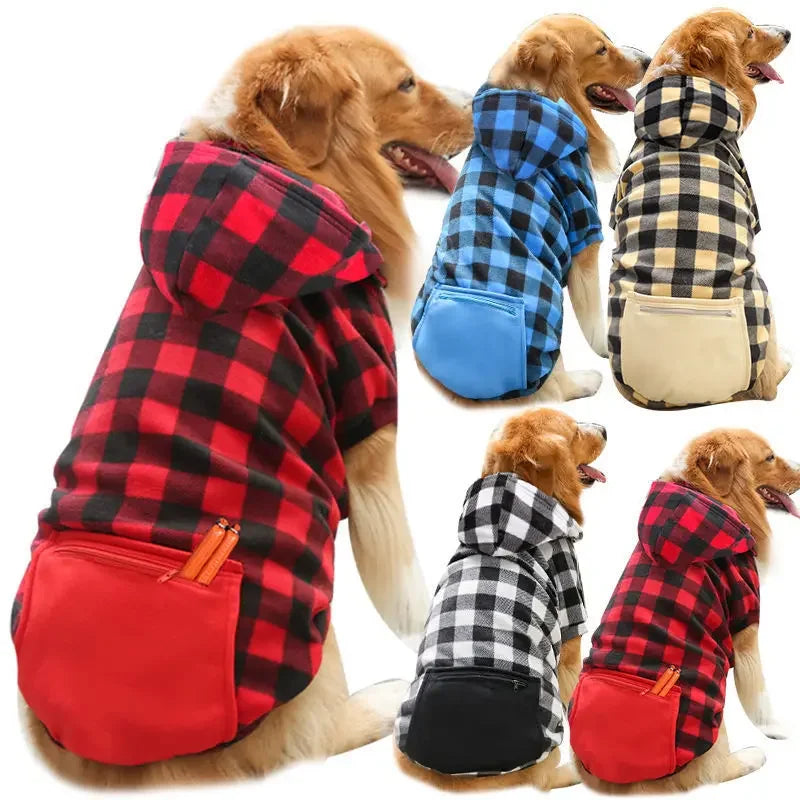 Dog Sport Hoodie – Warm Autumn & Winter Sweatshirt for Medium & Large Dogs