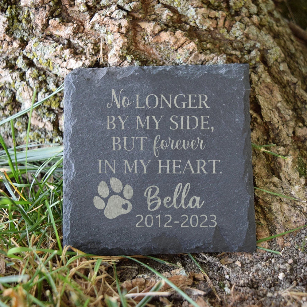 Dog Memorial Garden Stone – Pet Loss Bereavement Gift & Grave Marker for Dogs