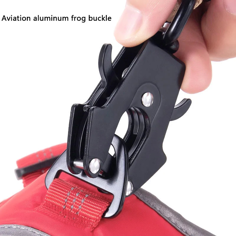 Reflective Tactical Bungee Dog Leash – Heavy-Duty No-Pull Leash for Medium & Large Dogs