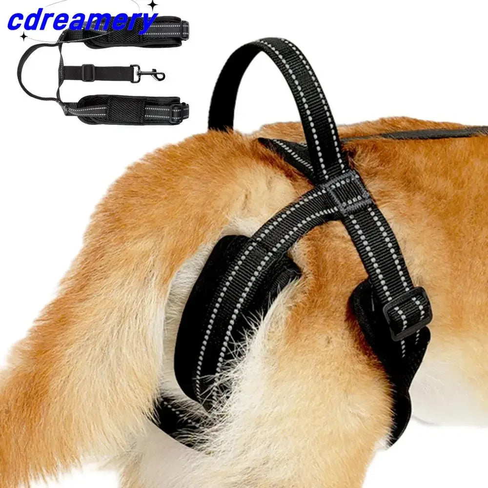 CDY Dog Lift Harness – Reflective Adjustable Back Leg Support Sling