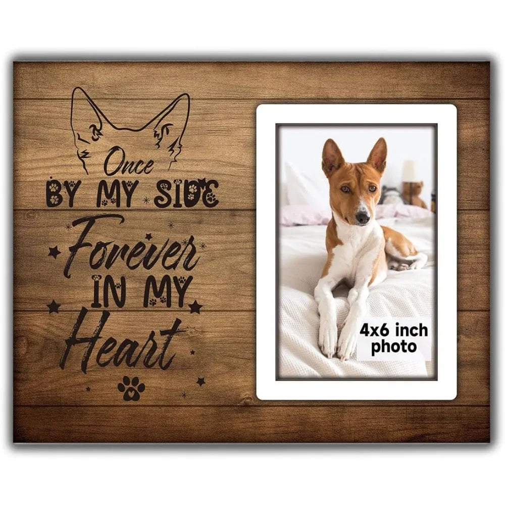 Dog Memorial Picture Frame – Pet Loss Sympathy Gift & Keepsake Tribute for Dogs