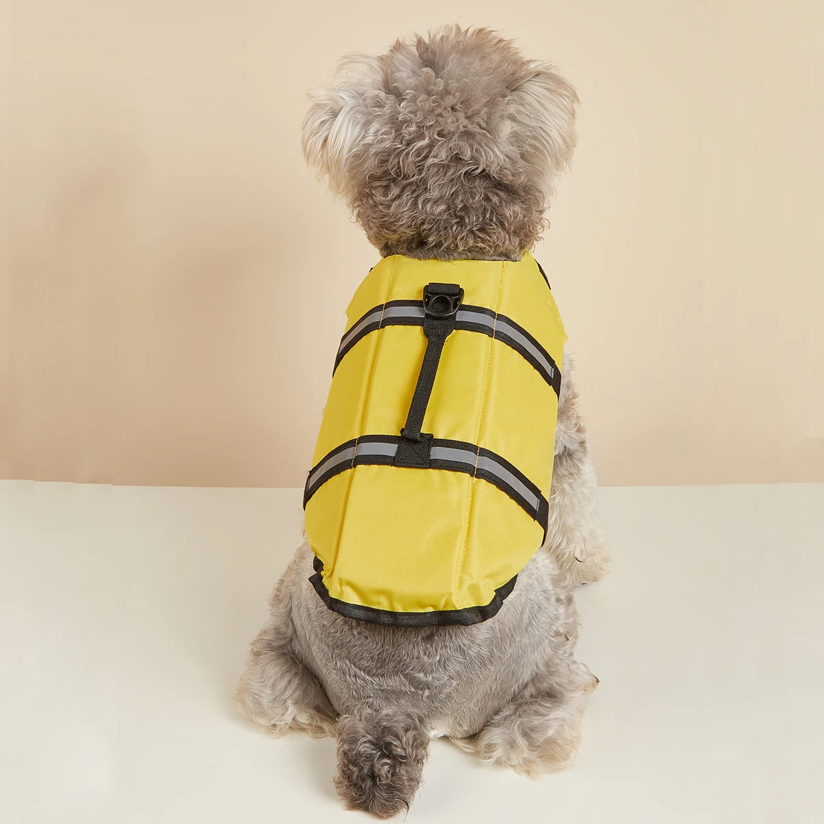 Reflective Dog Life Jacket – Adjustable Safety Swim Vest with Enhanced Buoyancy for Medium & Large Dogs