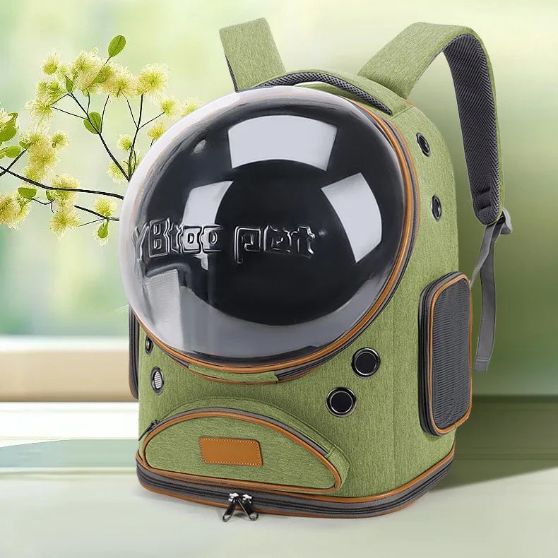 Cat Backpack Carrier – Large Capacity Breathable Space Capsule