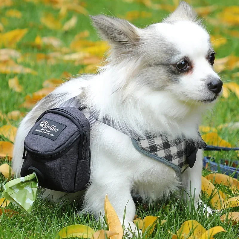 🐾 Multifunction Dog Treat Training Pouch with Poop Bag Dispenser