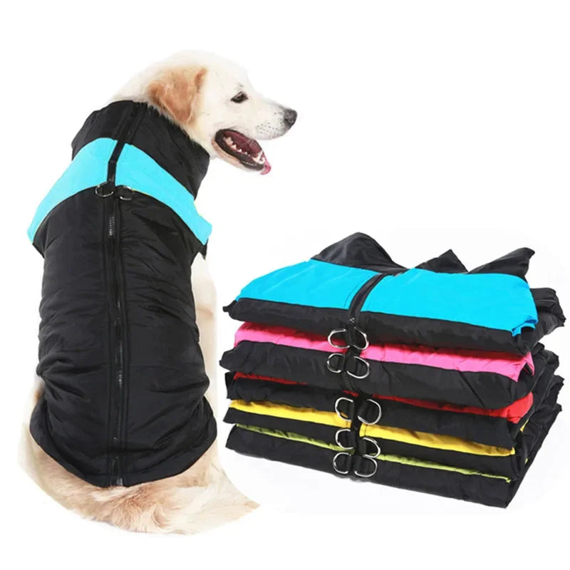 Winter Dog Coat – Waterproof Warm Pet Jacket for Small, Medium & Large Dogs