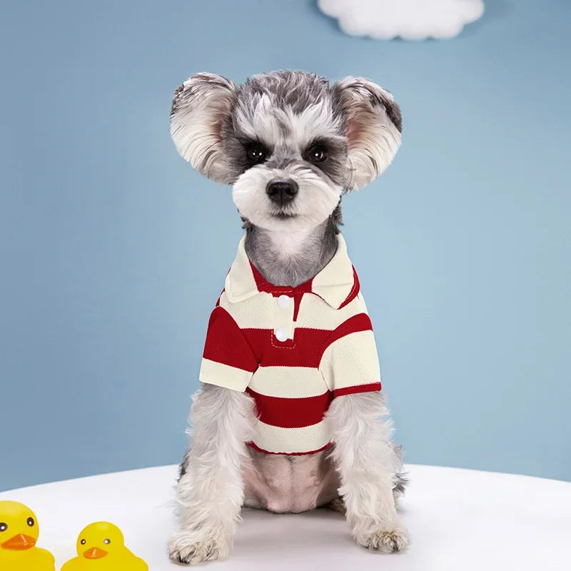 Breathable Summer Dog T-Shirt – Lightweight Pet Shirt for Small to Large Dogs (XS–4XL)