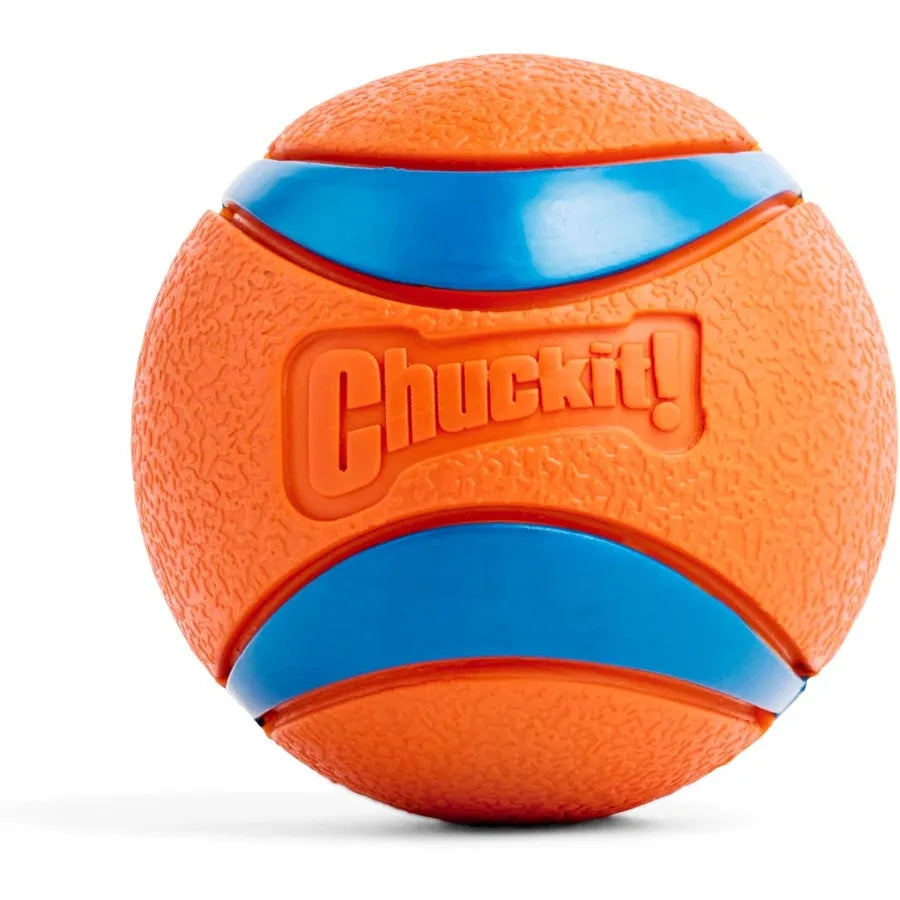 Ultra Ball Dog Toy – Large (3" Diameter) for 60–100 lb Dogs – Super Bouncy, Durable Rubber, Floats in Water – Pack of 1