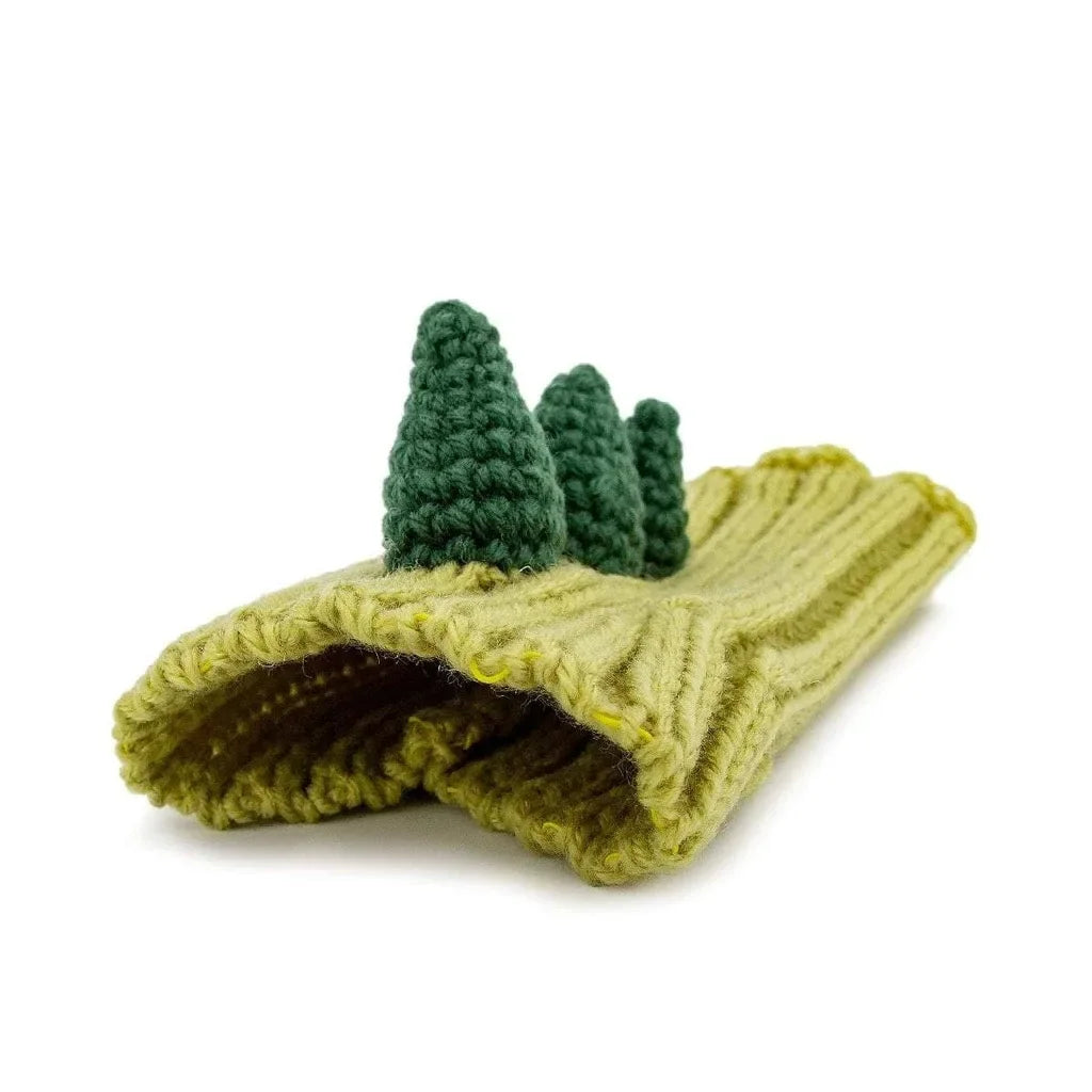 Christmas Elk Dog Hat – Knitted Warm Windproof Pet Headgear