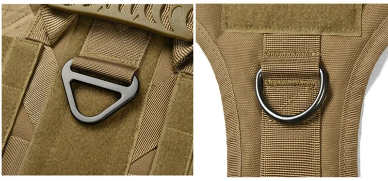 Tactical Dog Harness & Leash Set – Military-Grade Training Vest for All Breeds (German Shepherd, Golden Retriever & More)