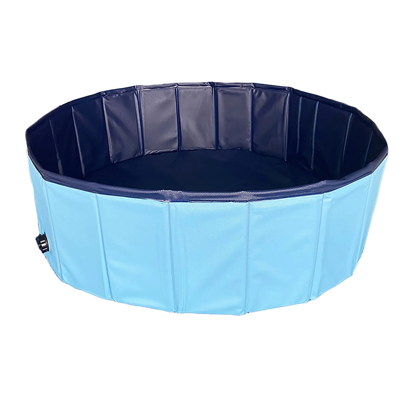 Foldable Pet Bath Tub for Dogs & Cats – Portable Washing Pool with Drain Plug for Indoor/Outdoor Use