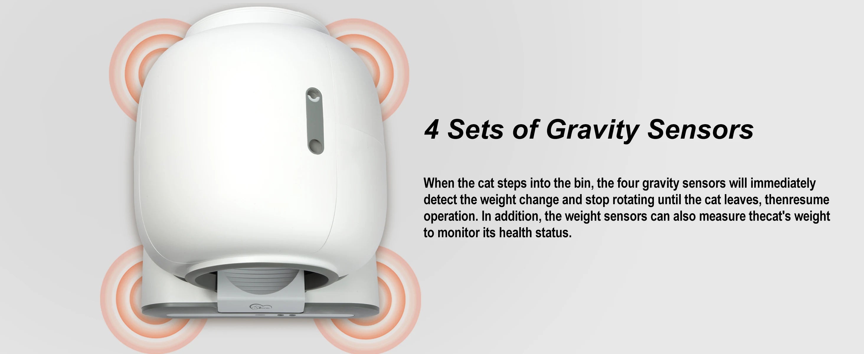 DOEL Automatic Self-Cleaning Cat Litter Box – Smart Cat Toilet with APP Control & Litter Mat for Multiple Large Cats