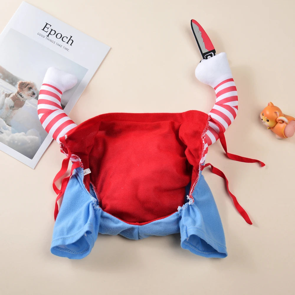 Halloween Dog Costume – Funny Adjustable Outfit for Medium & Large Dogs