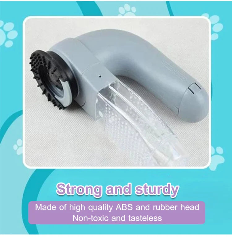 Portable Pet Vacuum Cleaner – Dual-Purpose Electric Hair Remover & Massage Grooming Tool for Cats & Dogs