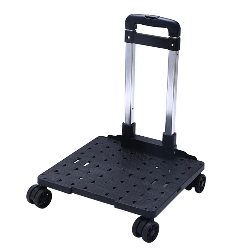 HOOPET Pet Travel Trolley – Portable Rolling Carrier for Cats & Small Dogs